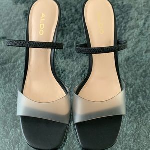 Aldo open toe heels